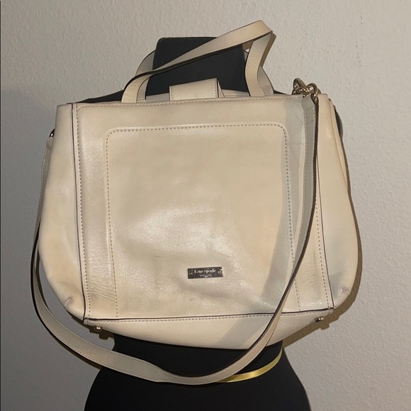Kate Spade Leight bow Terry Ivory leather Bag - Picture 12 of 16